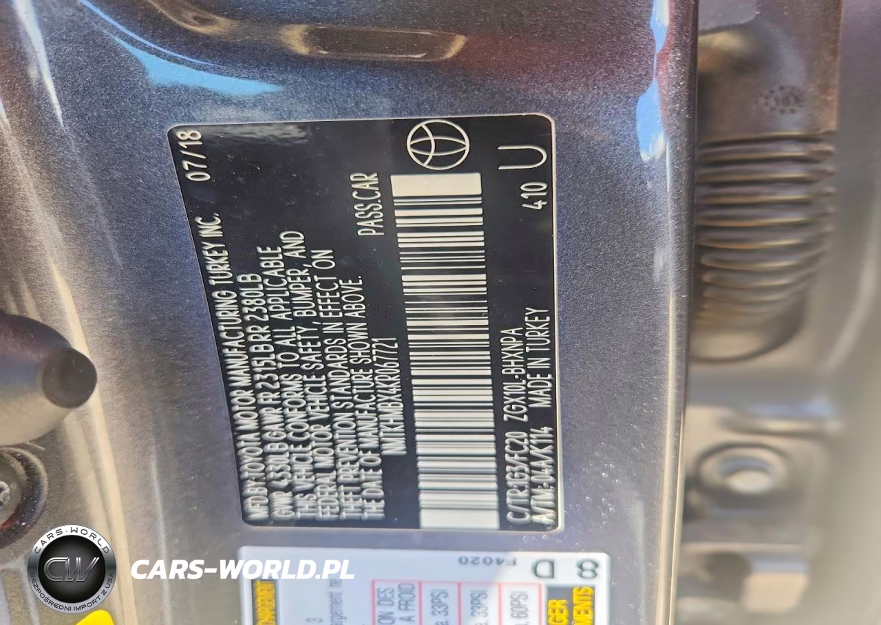 2019 Toyota C-Hr Le VIN:NMTKHMBX4KR067721 - 14
