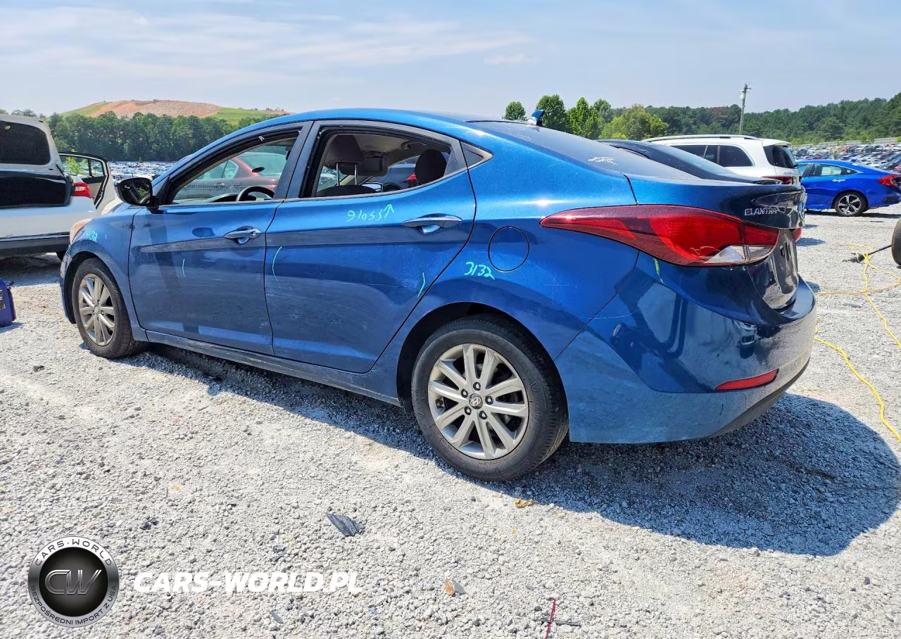2015 Hyundai Elantra Se VIN:KMHDH4AE4FU320933 - 2