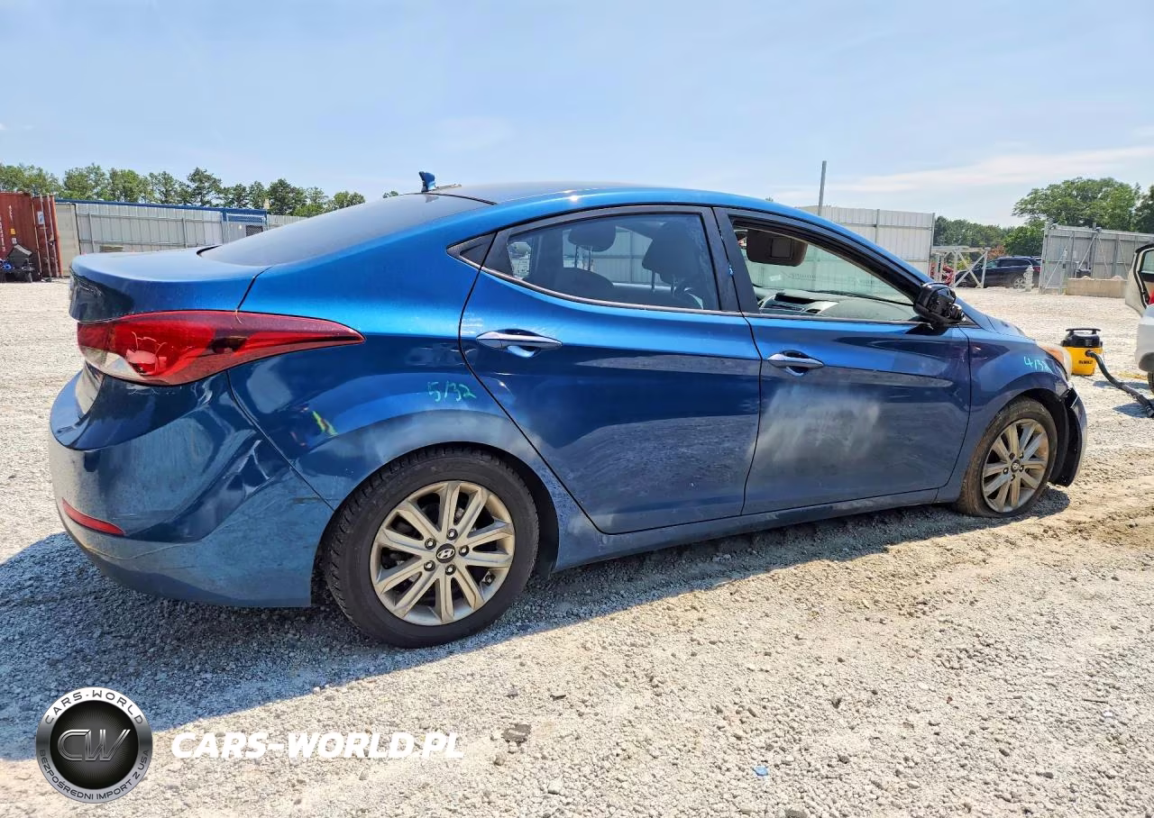 2015 Hyundai Elantra Se VIN:KMHDH4AE4FU320933 - 3