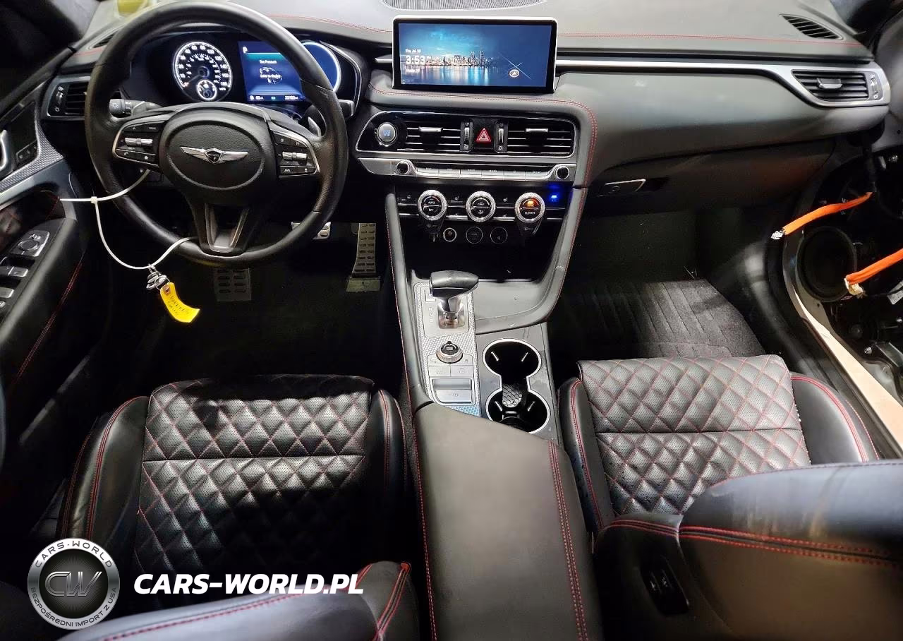 2022 Genesis G70 3.3T Standard VIN:KMTG54TE0NU100857 - 8