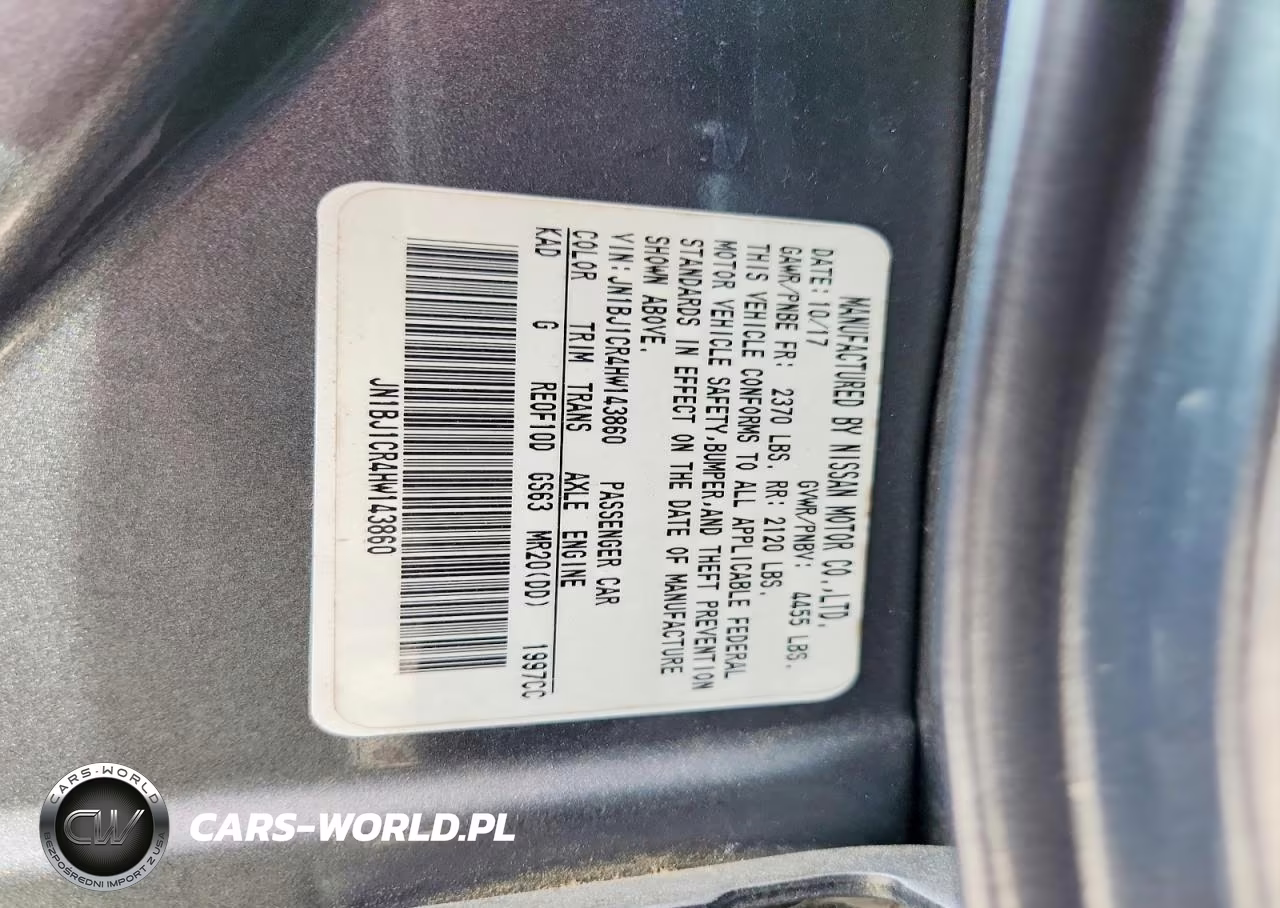 2017 Nissan Rogue Sport Sv VIN:JN1BJ1CR4HW143860 - 13