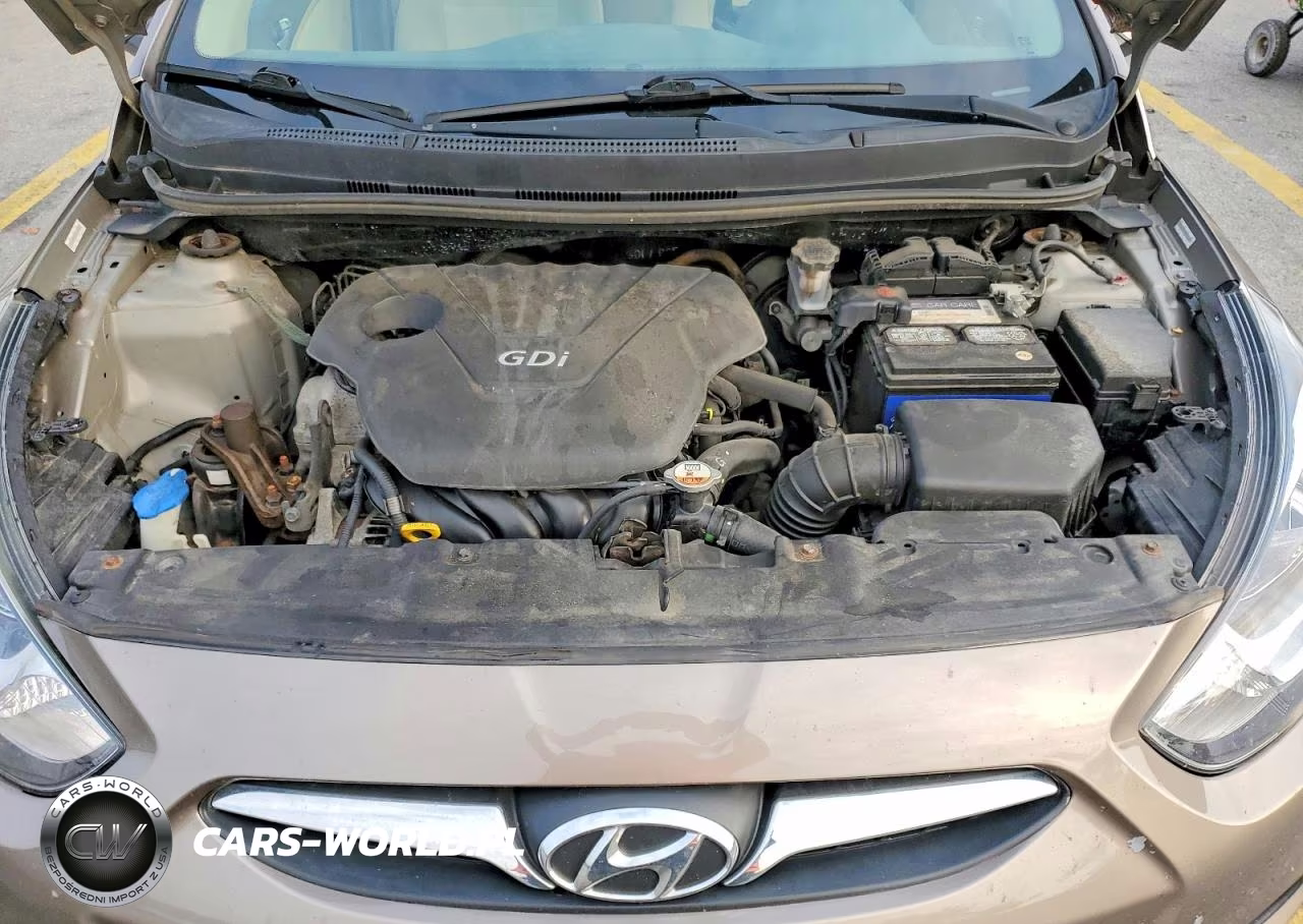 2013 Hyundai Accent Gls VIN:KMHCT4AE2DU363920 - 11