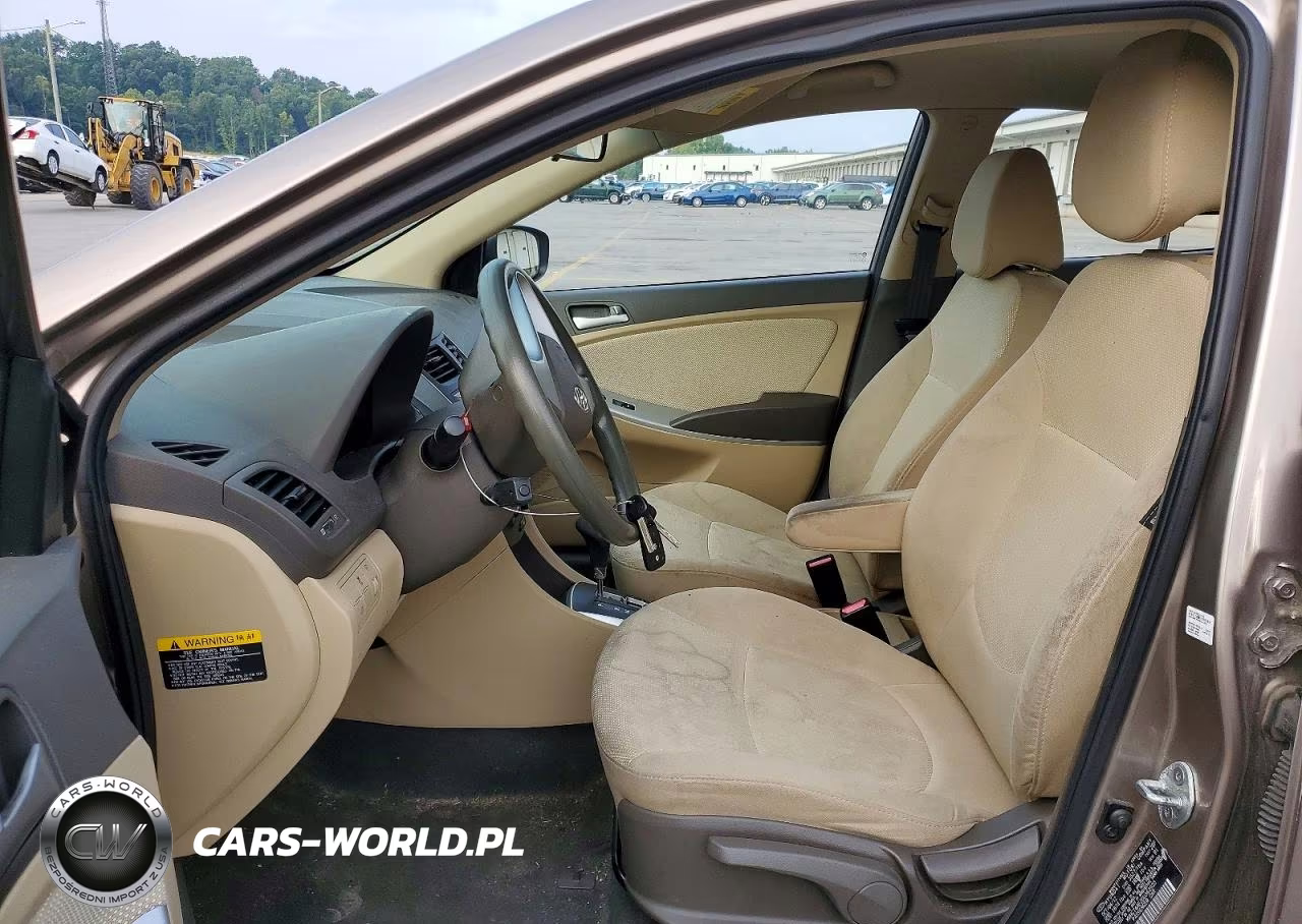 2013 Hyundai Accent Gls VIN:KMHCT4AE2DU363920 - 7