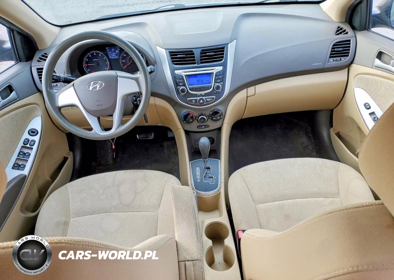 2013 Hyundai Accent Gls VIN:KMHCT4AE2DU363920 - 8