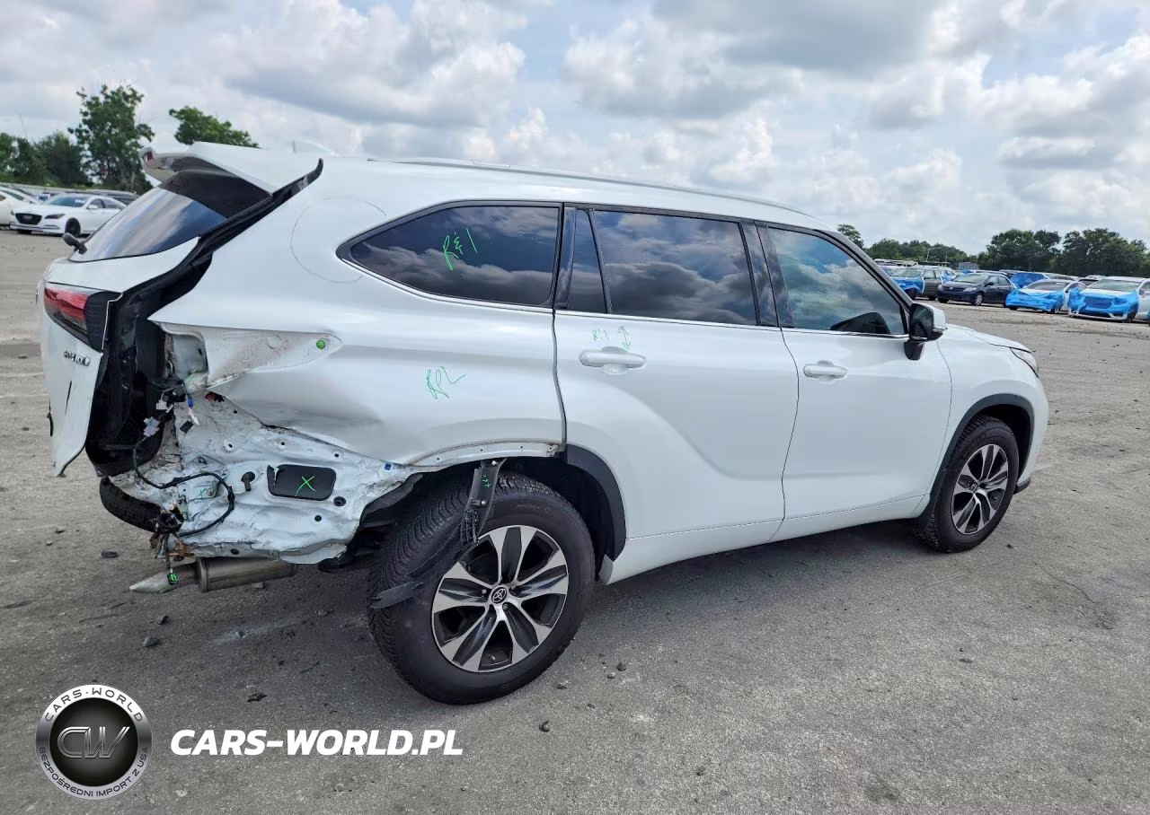 2022 Toyota Highlander Hybrid Xle VIN:5TDHARAH7NS515722 - 3