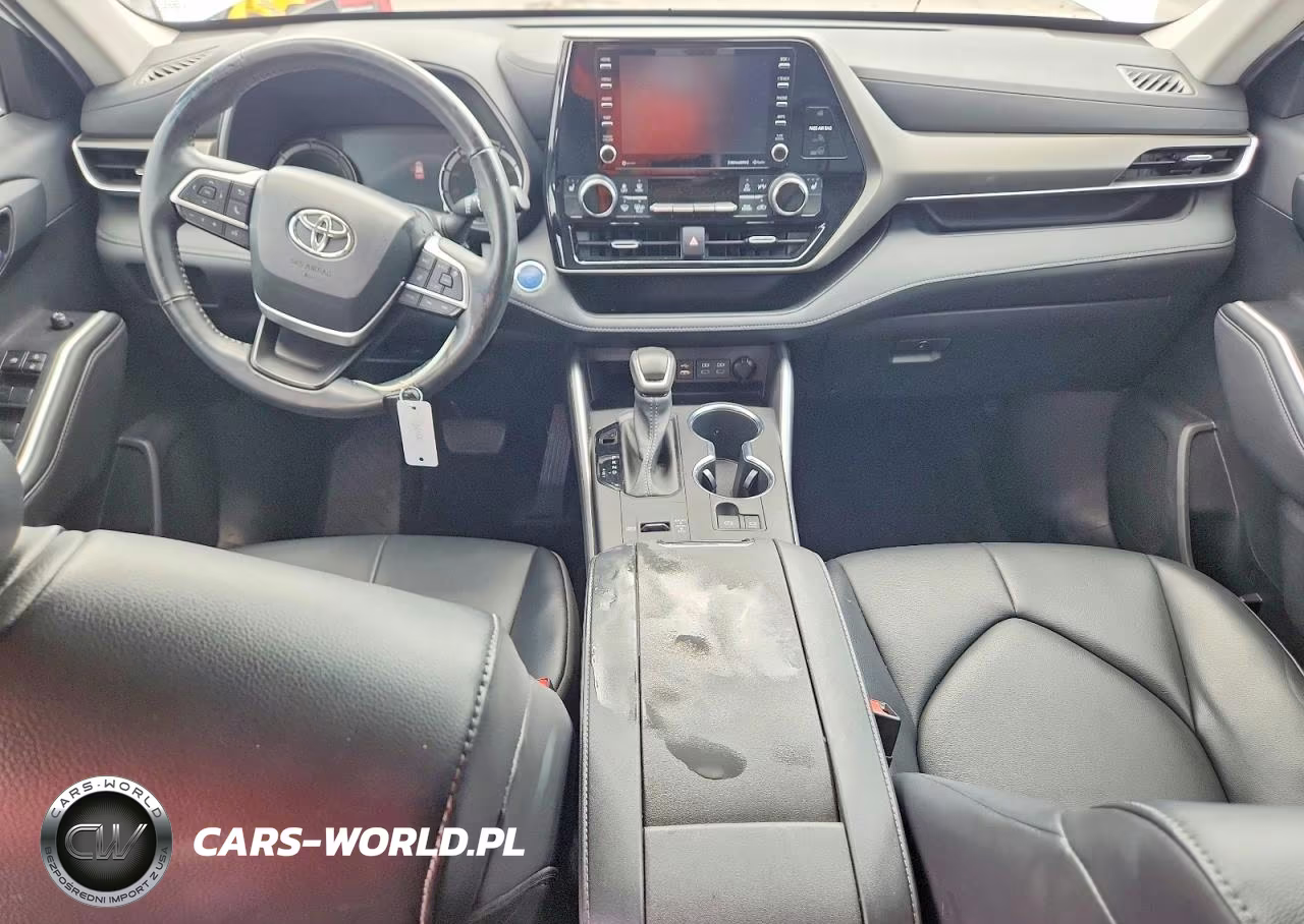 2022 Toyota Highlander Hybrid Xle VIN:5TDHARAH7NS515722 - 8