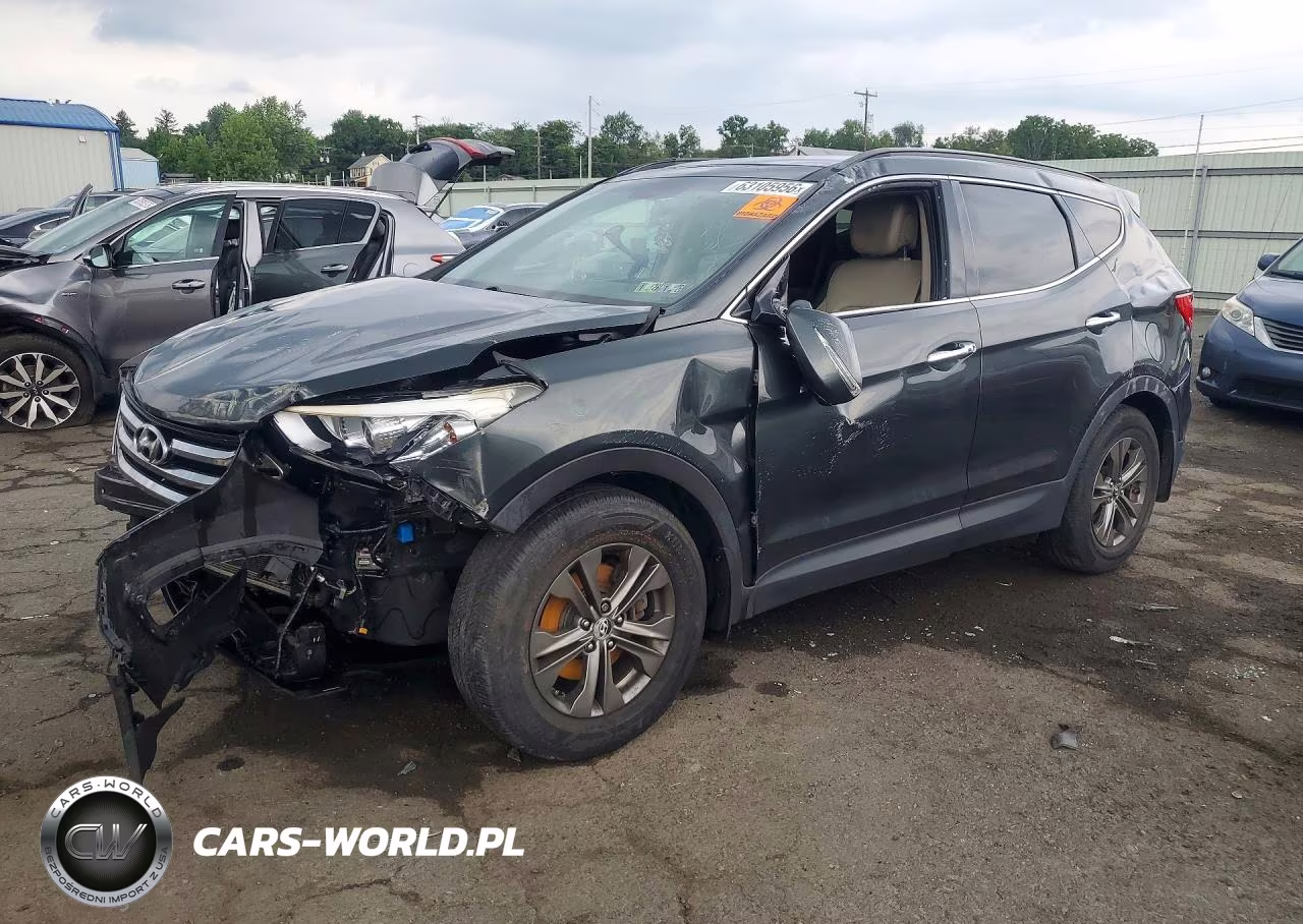 2014 Hyundai Santa Fe Sport 2.4L VIN:5XYZU3LB3EG192610 - 1