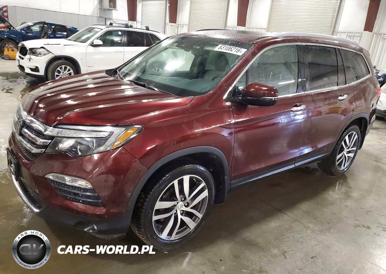 2017 Honda Pilot Elite VIN:5FNYF6H01HB006931 - 1