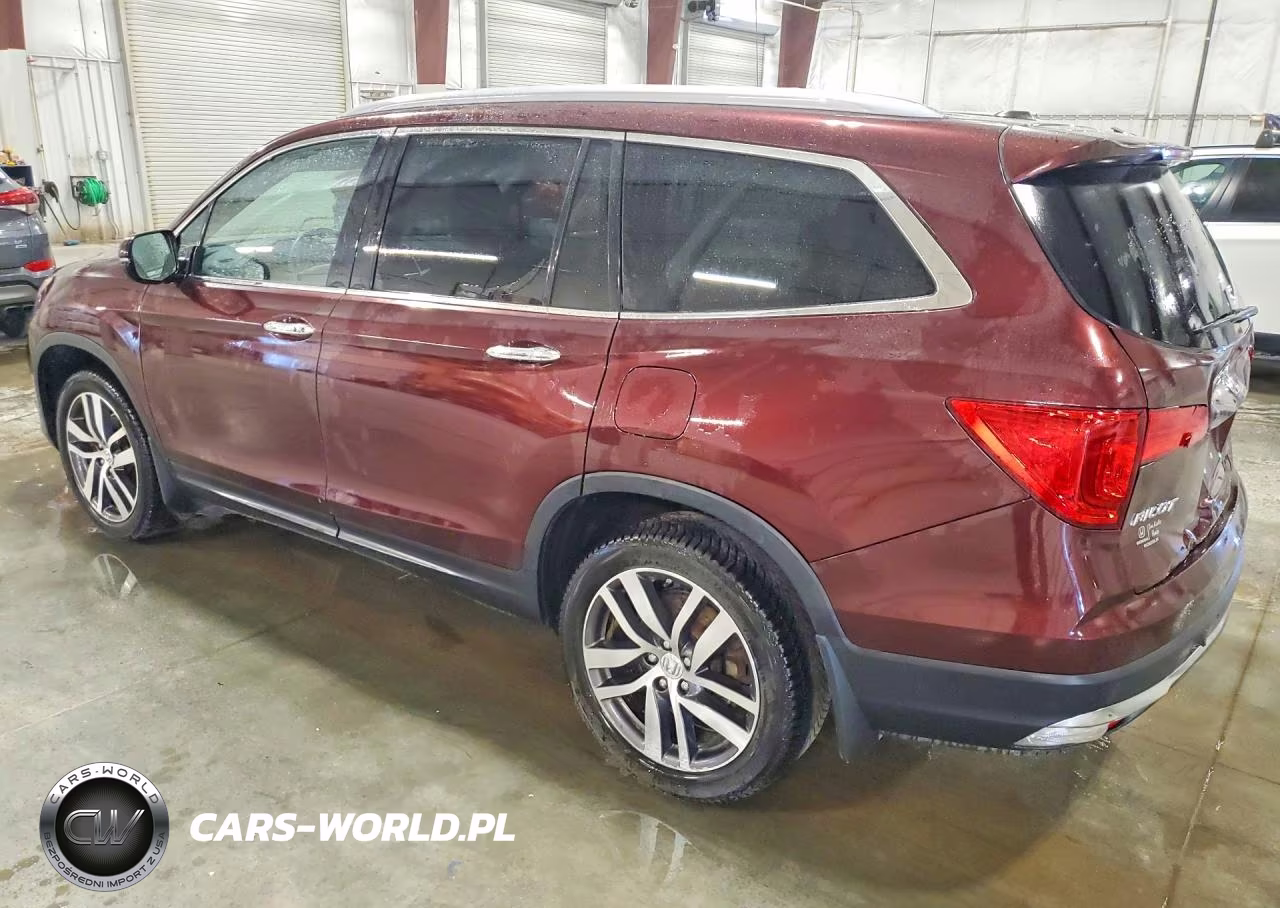 2017 Honda Pilot Elite VIN:5FNYF6H01HB006931 - 2