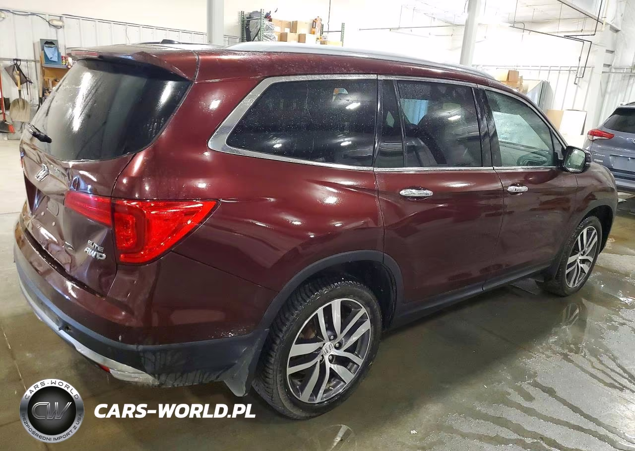 2017 Honda Pilot Elite VIN:5FNYF6H01HB006931 - 3