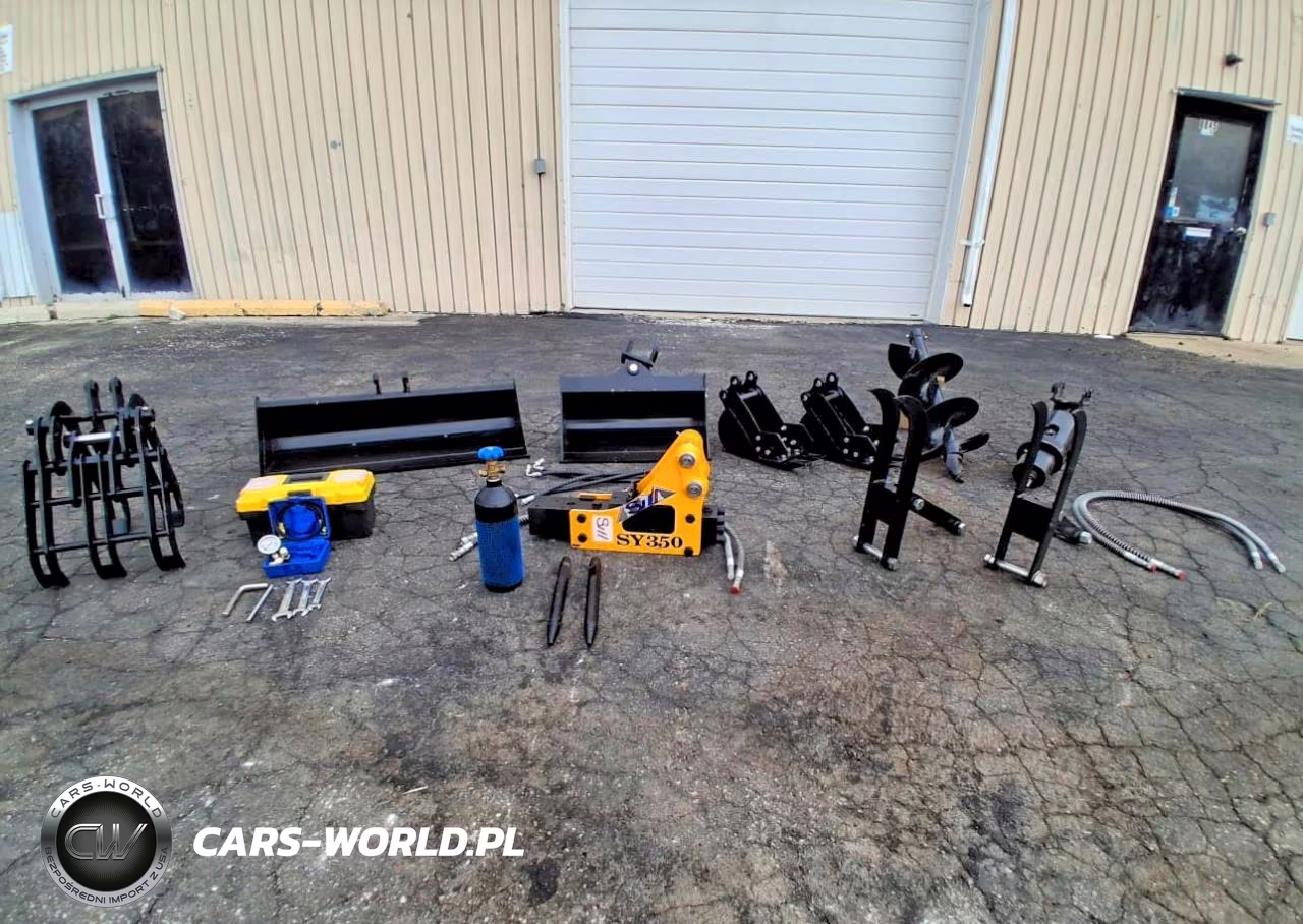 2026 Mini Excavator Attachments: Auger Bit + Auger Motors + 200 Mm Bucket + 200 Mm Bucket + 600 Mm Tilt Bucket + 1000 Mm Bucket VIN:38913409 - 10