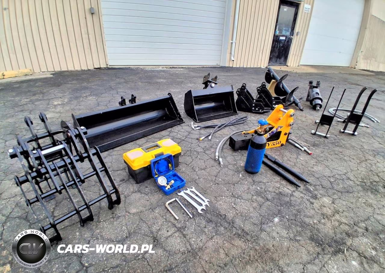 2026 Mini Excavator Attachments: Auger Bit + Auger Motors + 200 Mm Bucket + 200 Mm Bucket + 600 Mm Tilt Bucket + 1000 Mm Bucket VIN:38913409 - 3