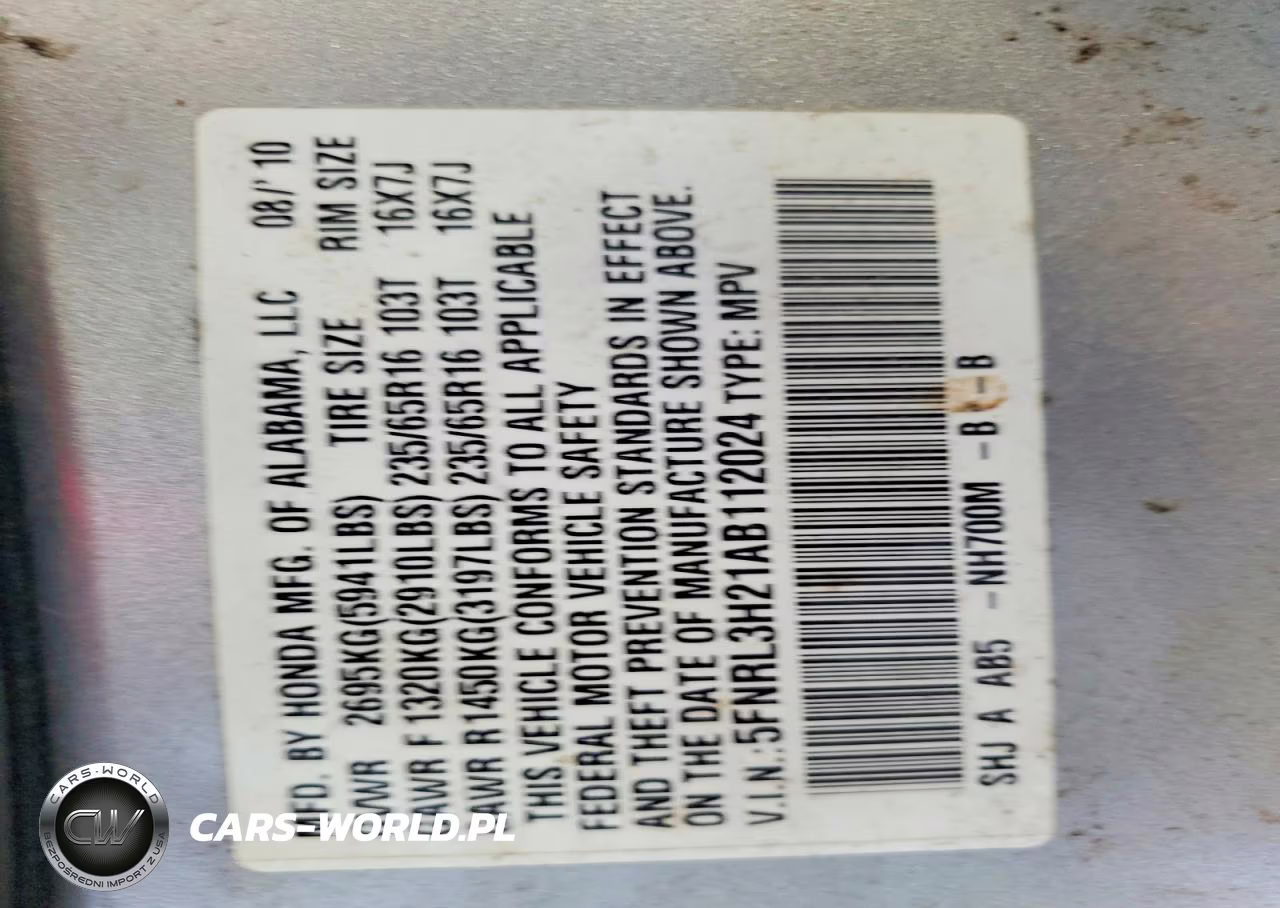 2010 Honda Odyssey Lx VIN:5FNRL3H21AB112024 - 13