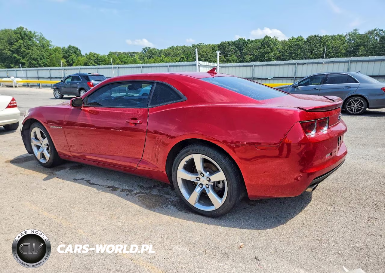 2012 Chevrolet Camaro Lt VIN:2G1FC1E34C9180855 - 2