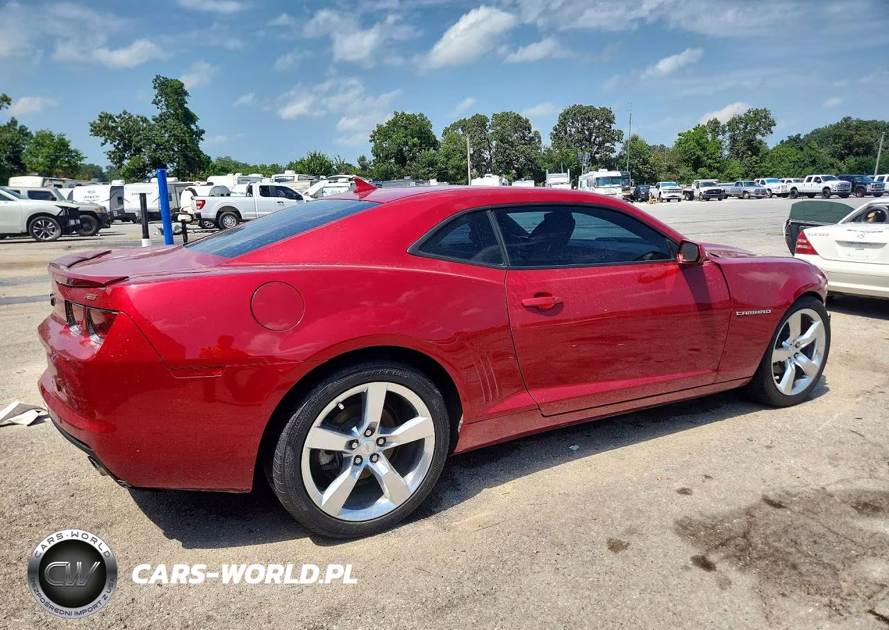 2012 Chevrolet Camaro Lt VIN:2G1FC1E34C9180855 - 3