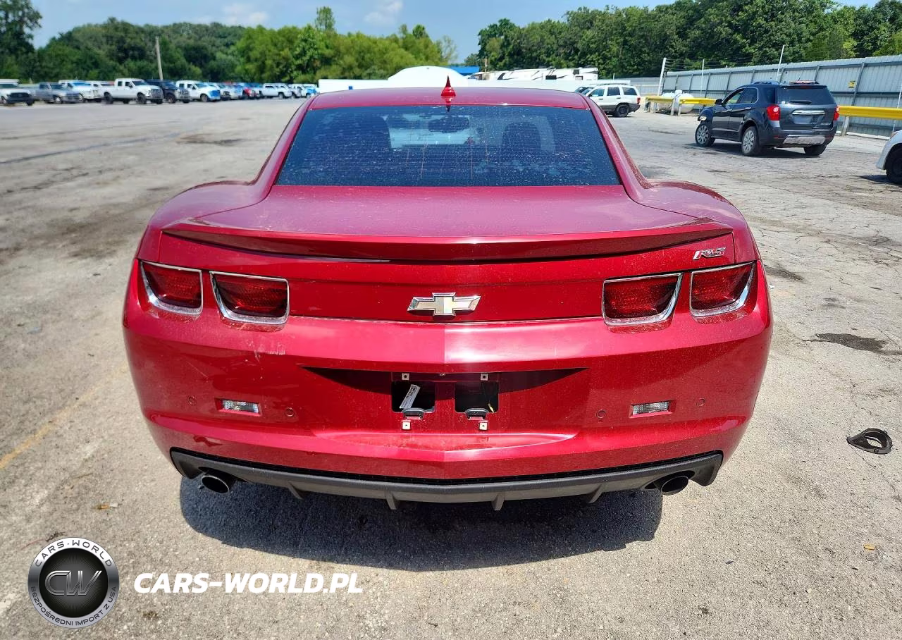 2012 Chevrolet Camaro Lt VIN:2G1FC1E34C9180855 - 6