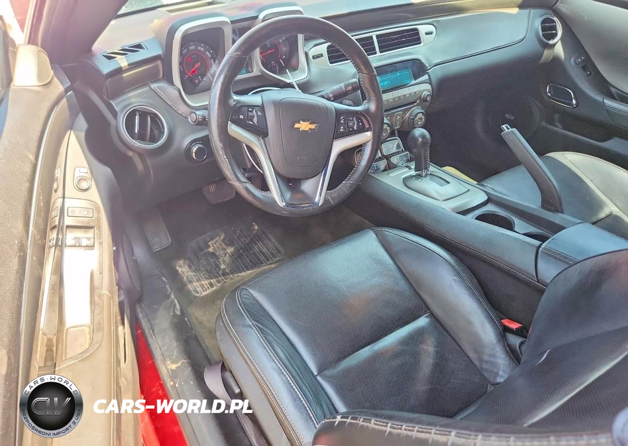 2012 Chevrolet Camaro Lt VIN:2G1FC1E34C9180855 - 8