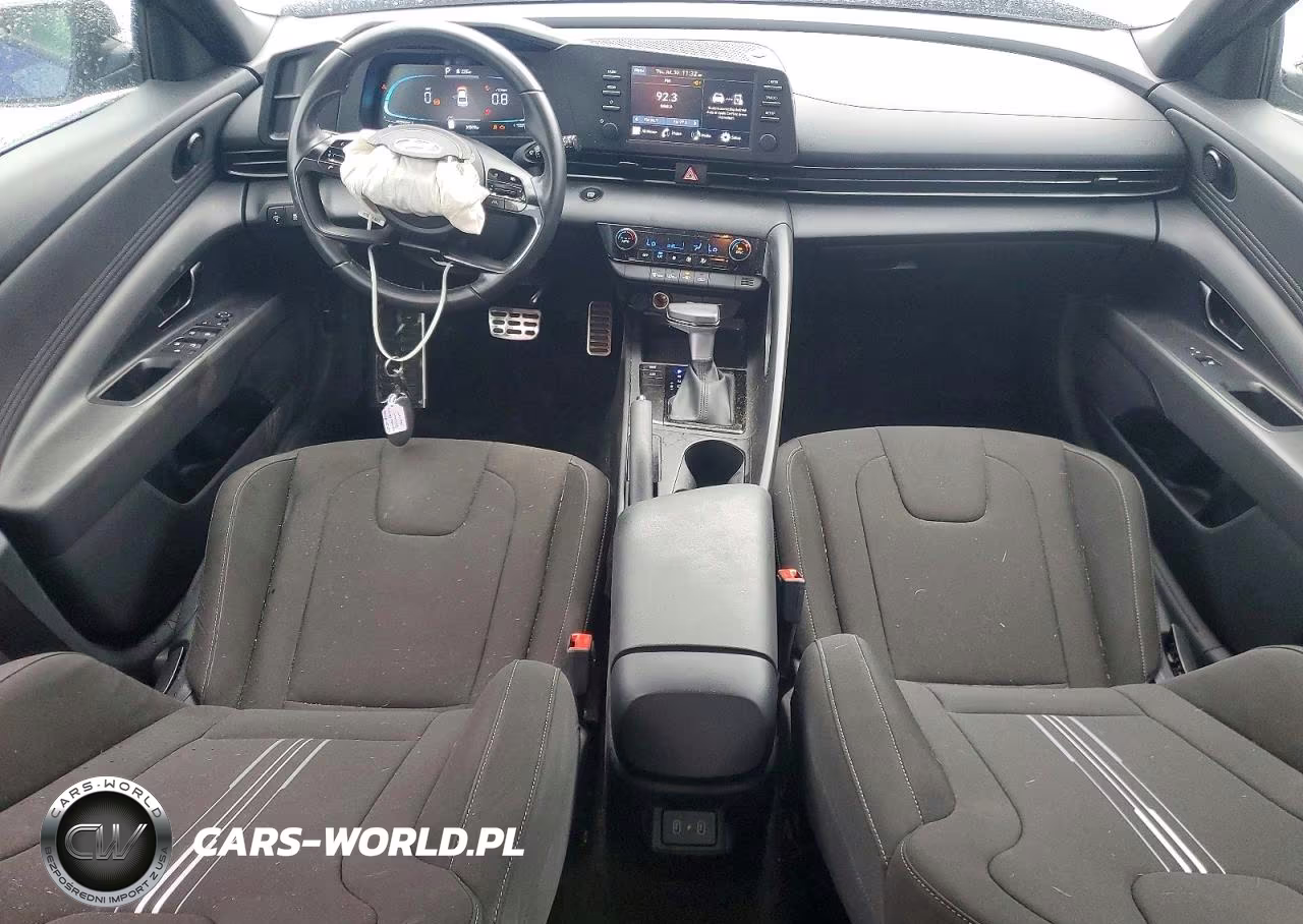 2025 Hyundai Elantra Sel Sport VIN:KMHLM4DG1SU072915 - 8