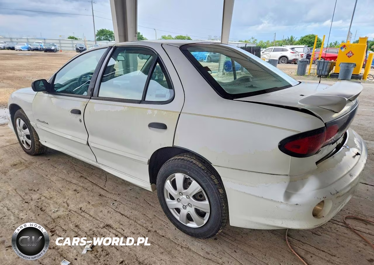 2001 Pontiac Sunfire Se VIN:1G2JB524517285397 - 2