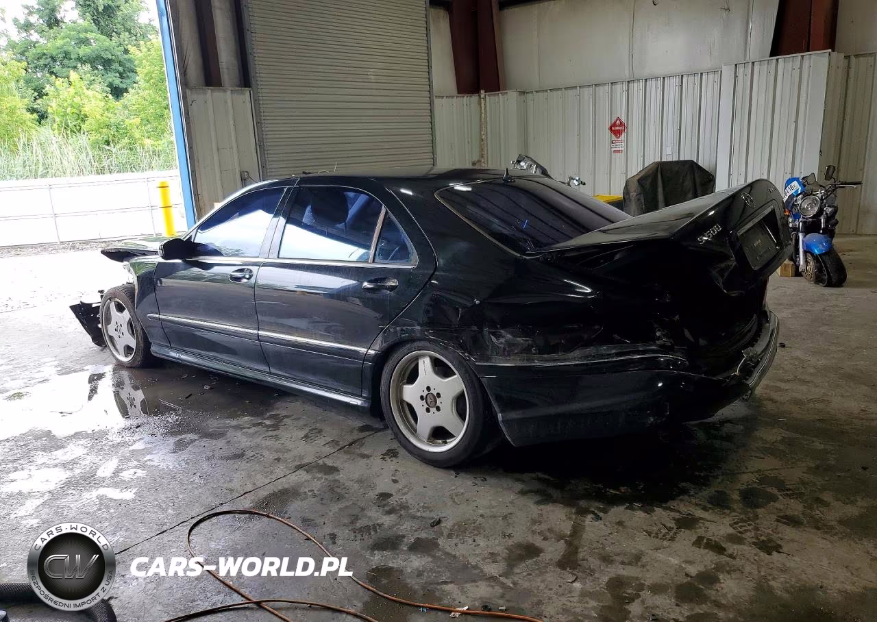 2001 Mercedes-Benz S 500 VIN:WDBNG75J21A186890 - 2