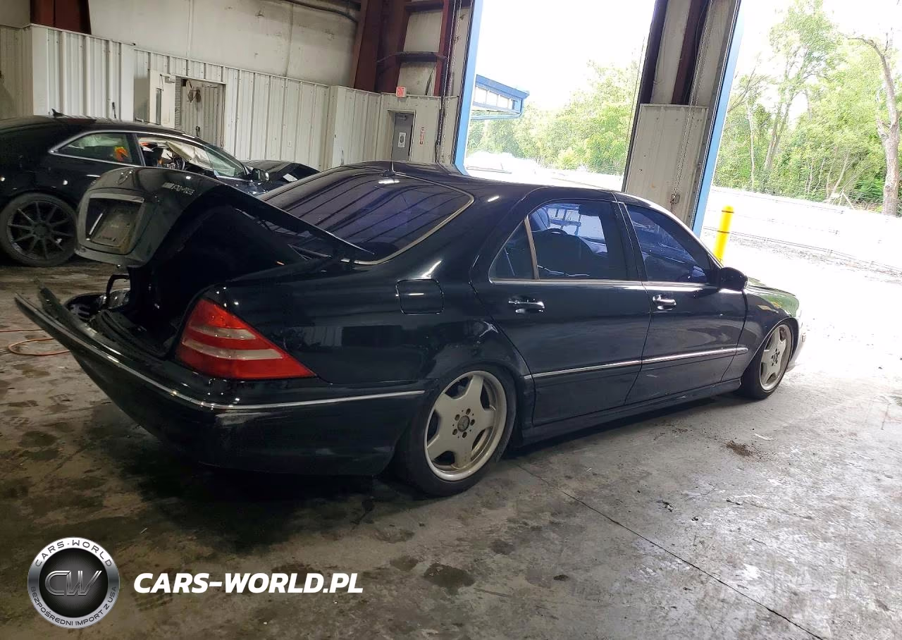 2001 Mercedes-Benz S 500 VIN:WDBNG75J21A186890 - 3