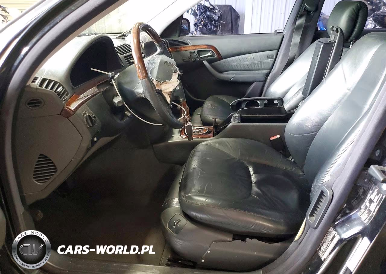 2001 Mercedes-Benz S 500 VIN:WDBNG75J21A186890 - 7