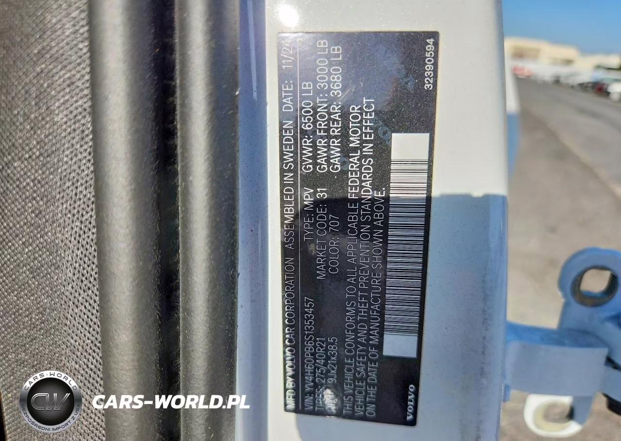 2025 Volvo Xc90 Plus VIN:YV4H60PB6S1353457 - 13
