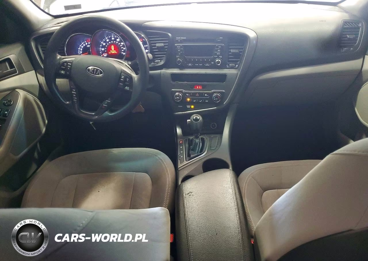 2011 Kia Optima Lx VIN:KNAGM4A70B5186860 - 8