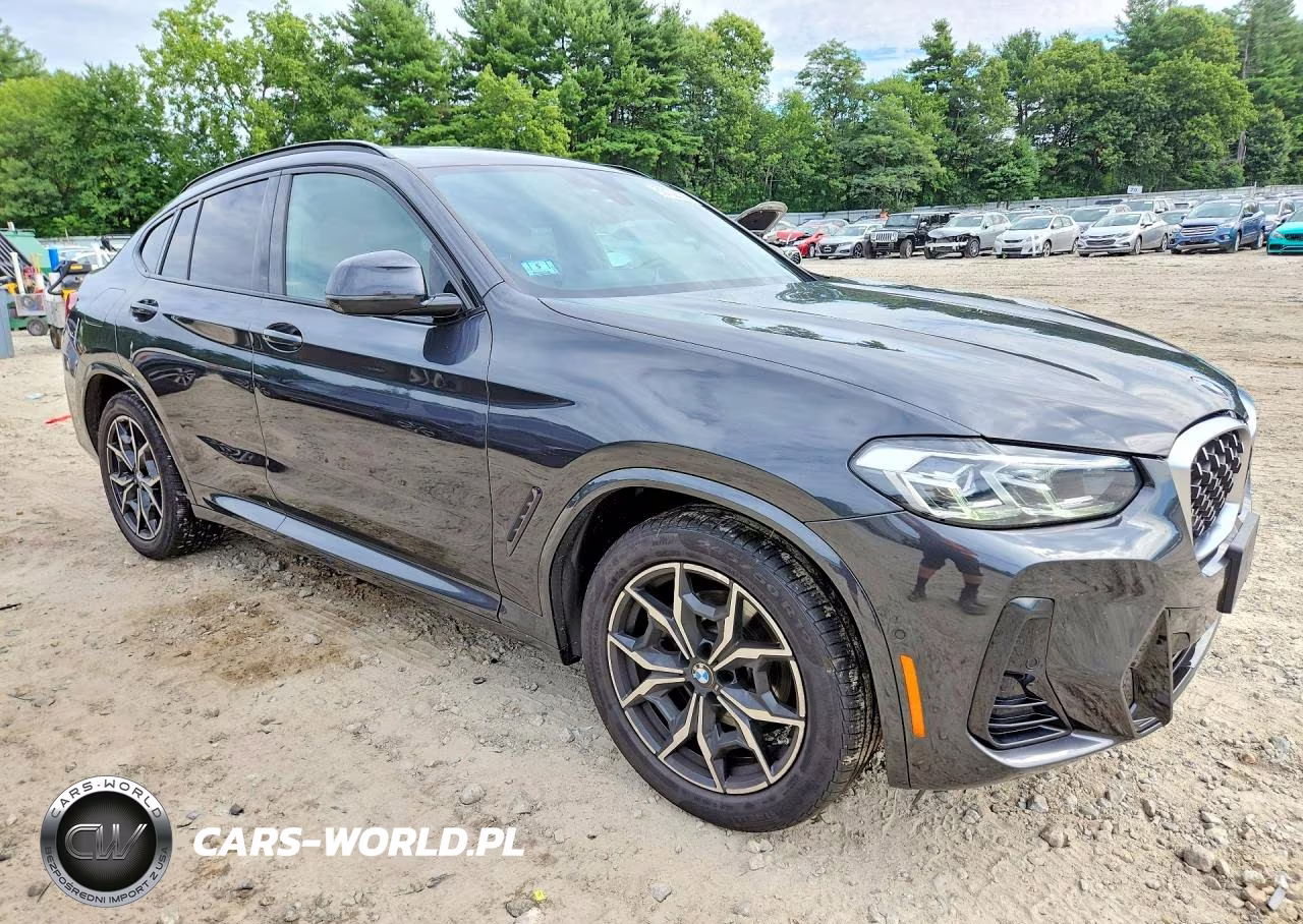 2022 BMW X4 xDrive30I VIN:5UX33DT02N9M34249 - 4