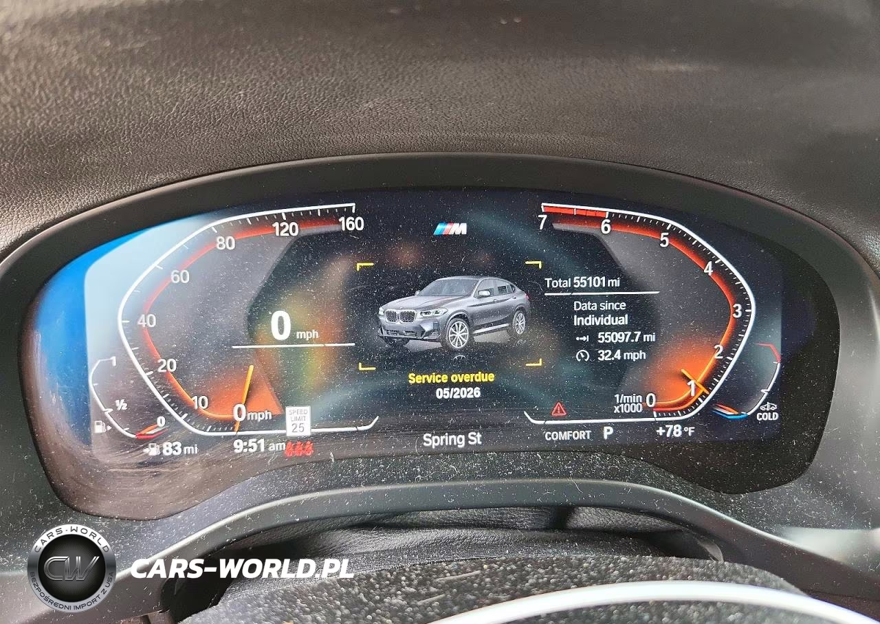 2022 BMW X4 xDrive30I VIN:5UX33DT02N9M34249 - 9