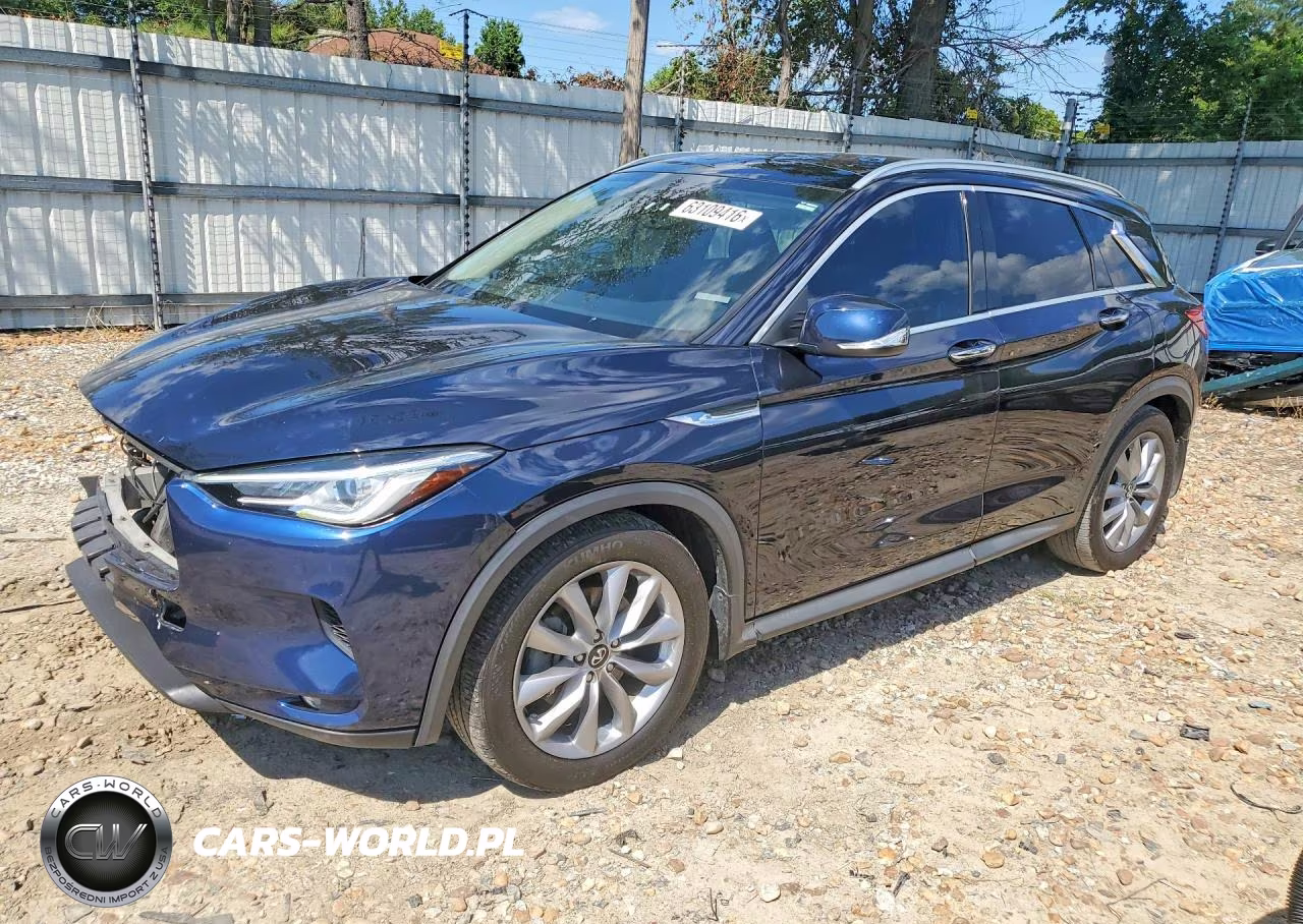 2021 Infiniti Qx50 Luxe VIN:3PCAJ5BB9MF100960 - 1