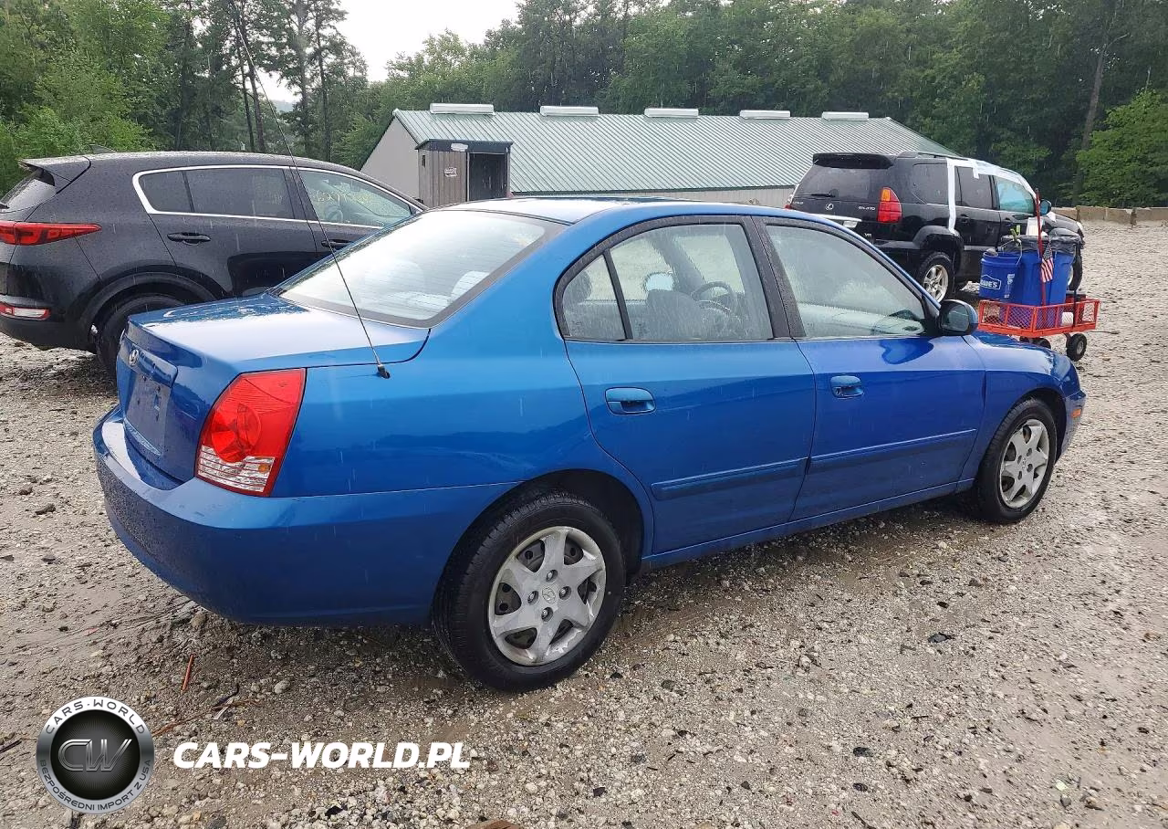 2006 Hyundai Elantra Gls VIN:KMHDN46D16U267066 - 3