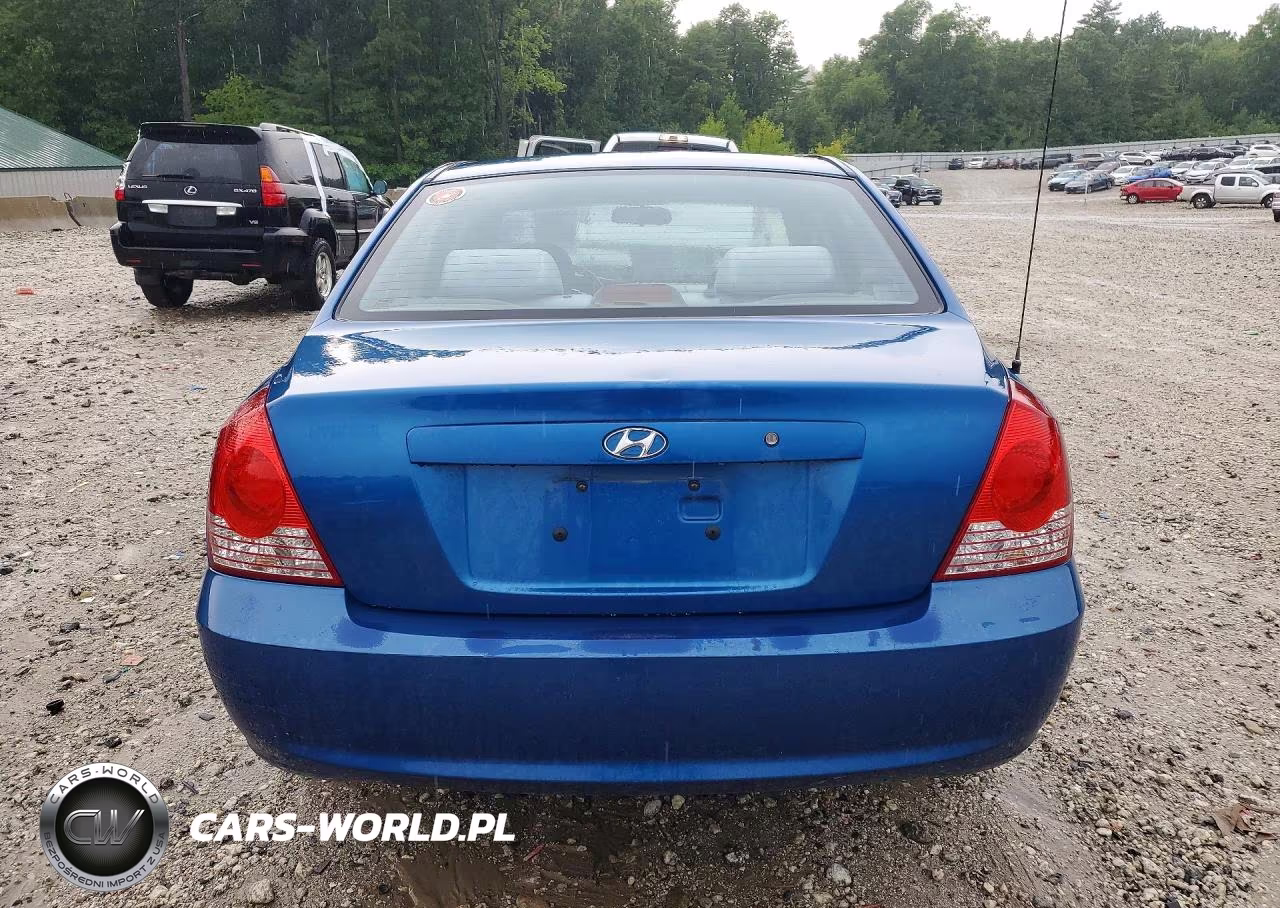 2006 Hyundai Elantra Gls VIN:KMHDN46D16U267066 - 6