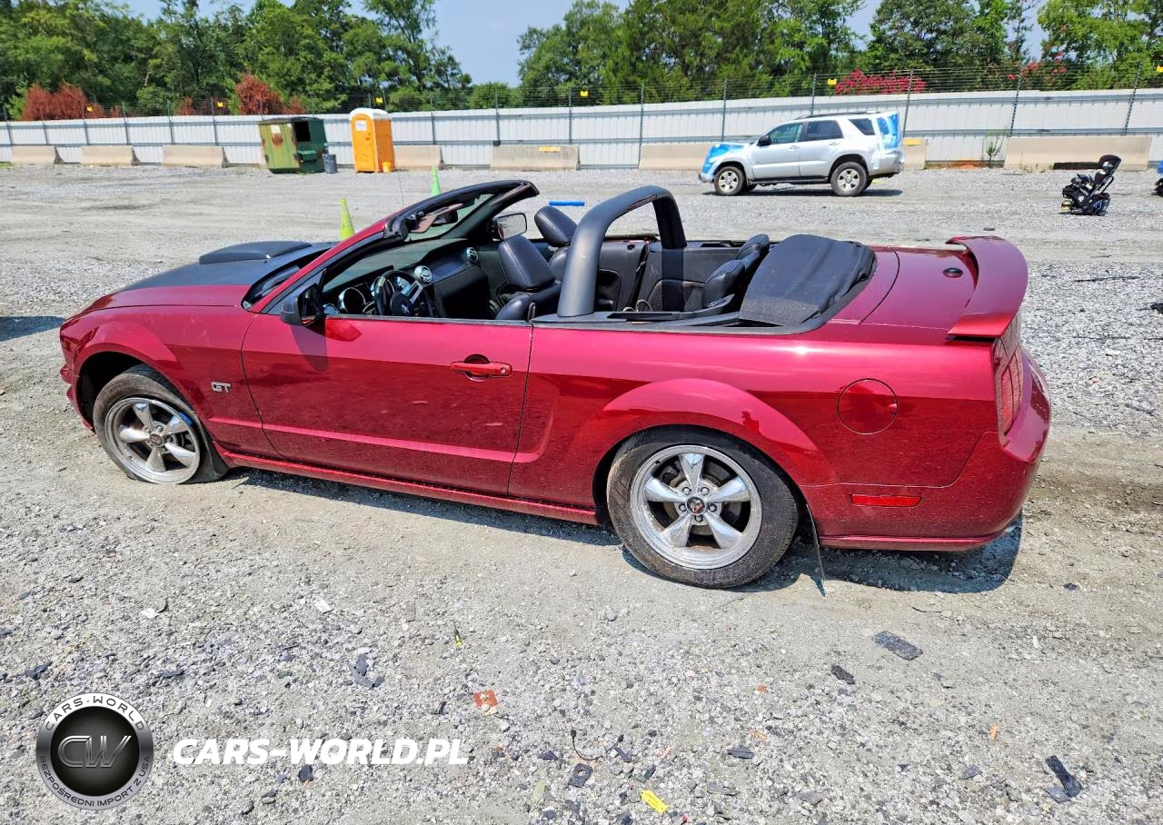 2007 Ford Mustang Gt VIN:1ZVFT85H275227070 - 2