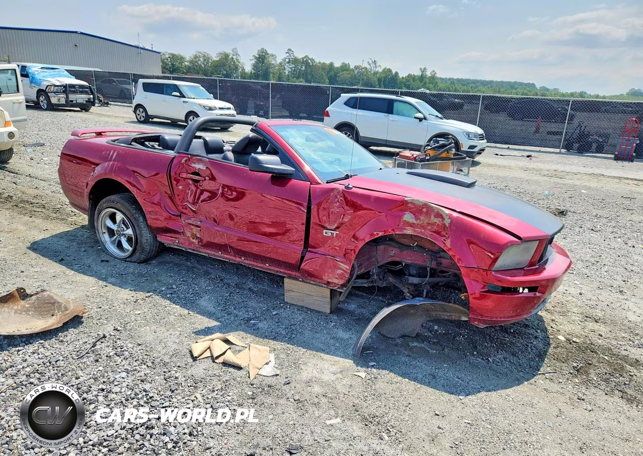 2007 Ford Mustang Gt VIN:1ZVFT85H275227070 - 4