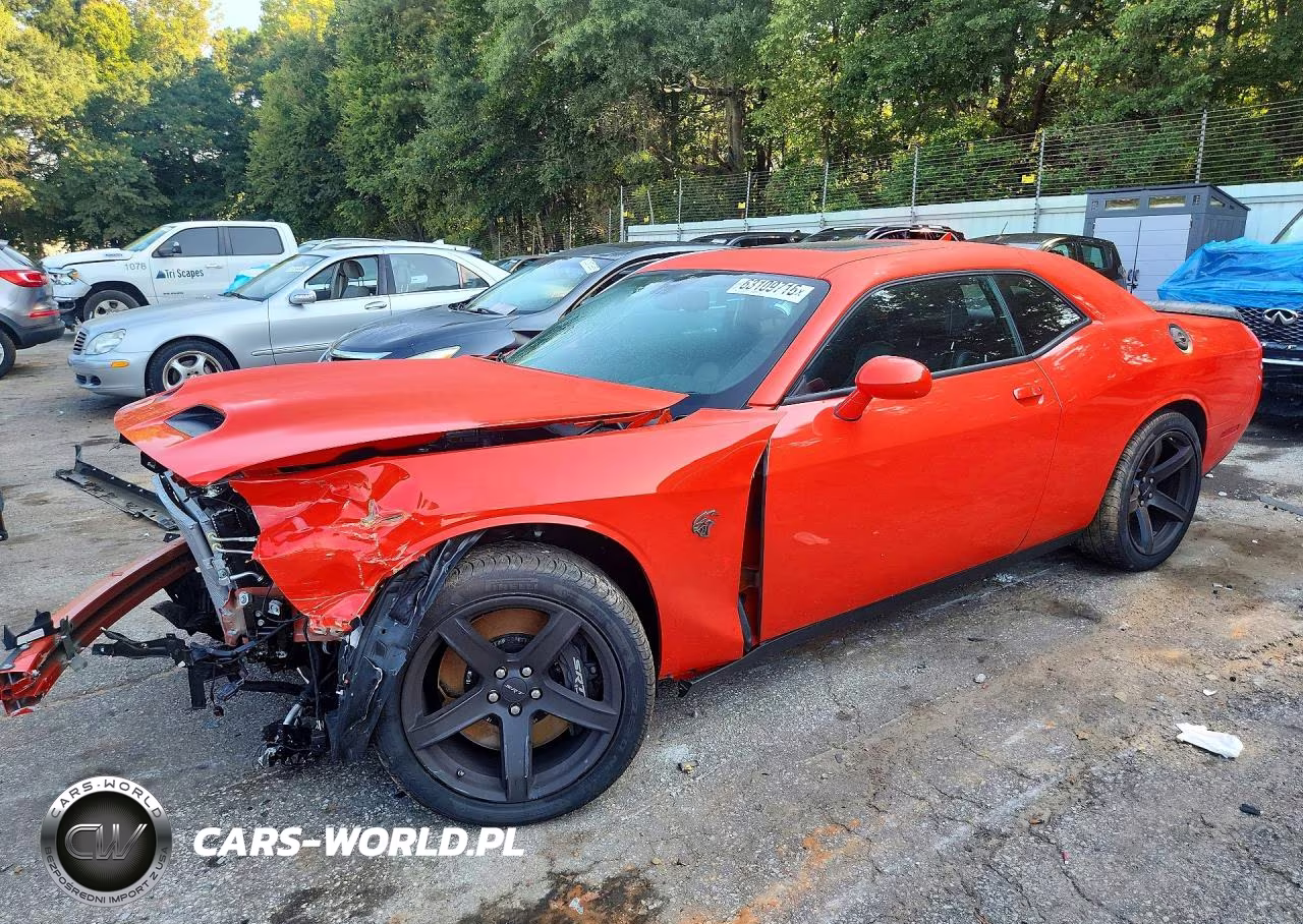 2021 Dodge Challenger Srt Hellcat Redeye VIN:2C3CDZL99MH599129 - 1