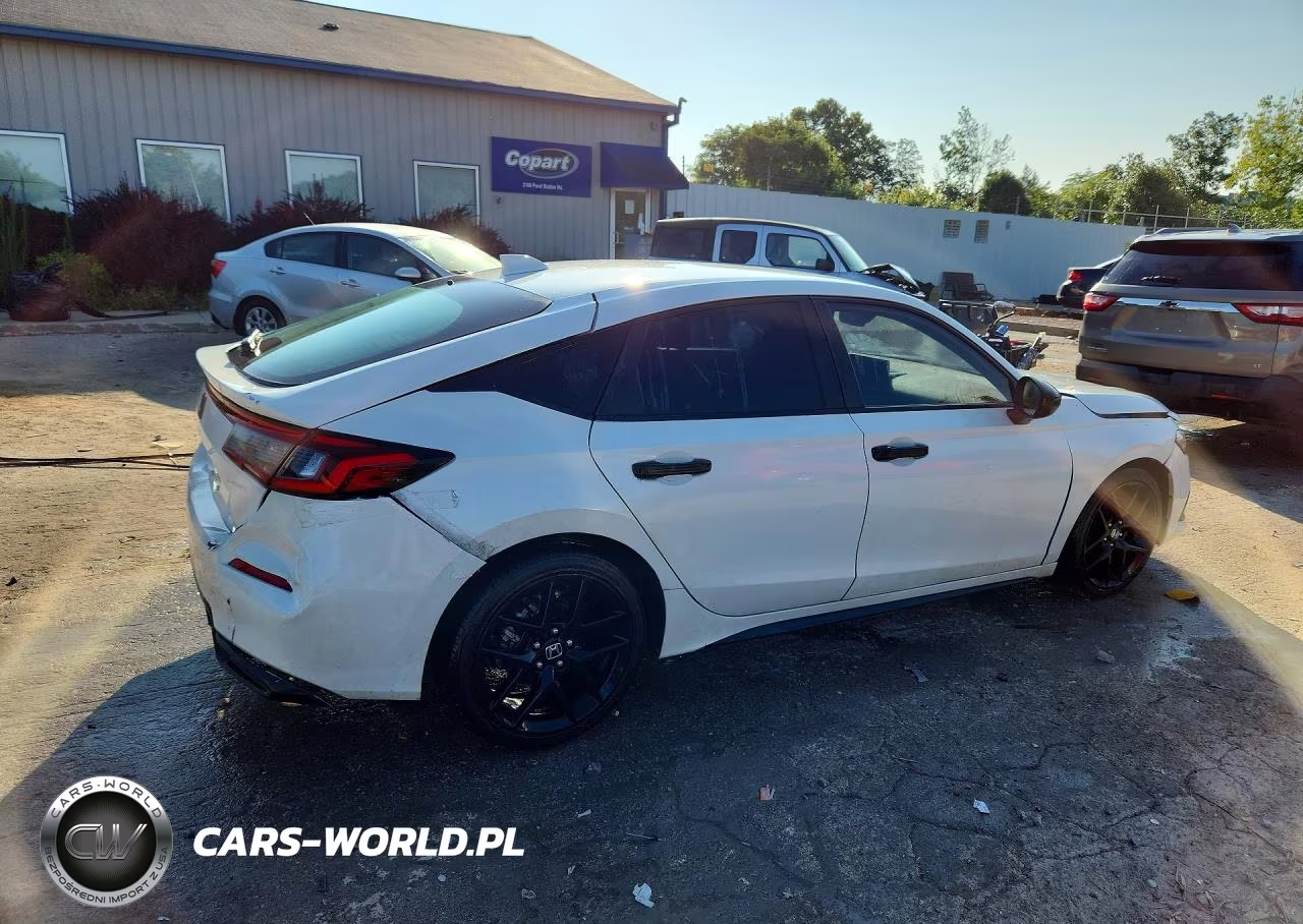 2022 Honda Civic Sport VIN:19XFL2H84NE007703 - 3