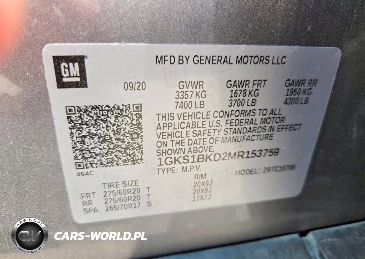 2021 GMC Yukon Slt VIN:1GKS1BKD2MR153759 - 13