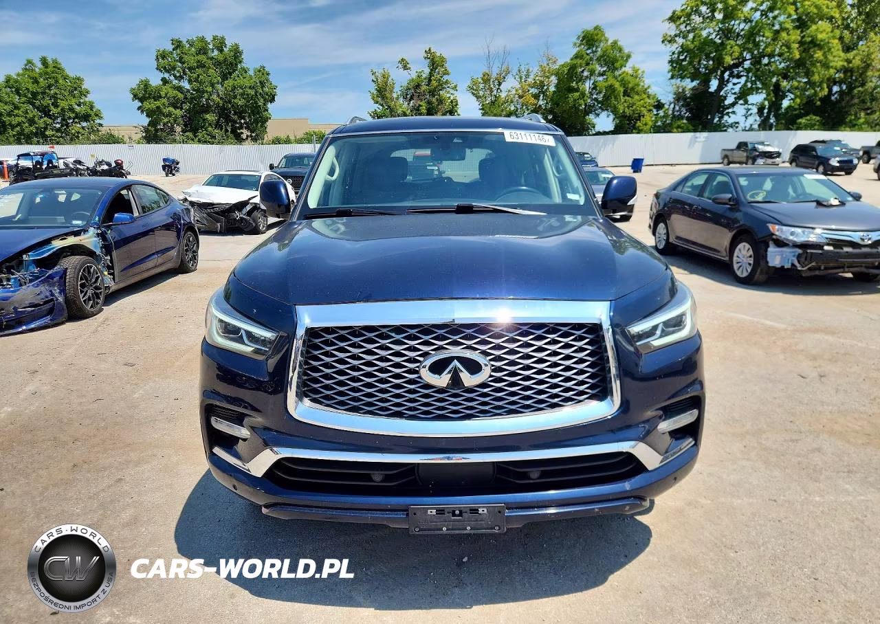 2020 Infiniti Qx80 Luxe VIN:JN8AZ2NE6L9253063 - 5