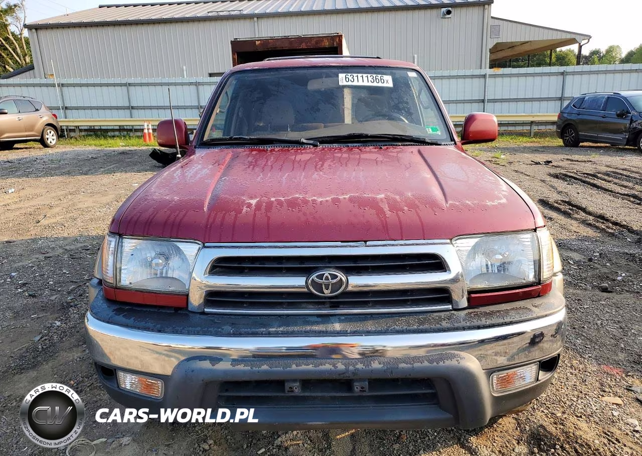 2000 Toyota 4Runner Sr5 VIN:JT3HN86R1Y0262313 - 5