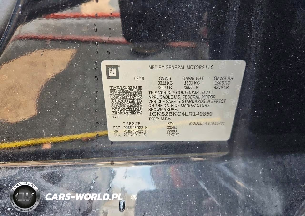 2020 GMC Yukon Slt VIN:1GKS2BKC4LR149859 - 13