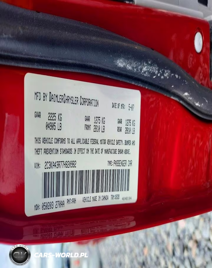 2007 Chrysler 300 VIN:2C3KA43R77H820982 - 12