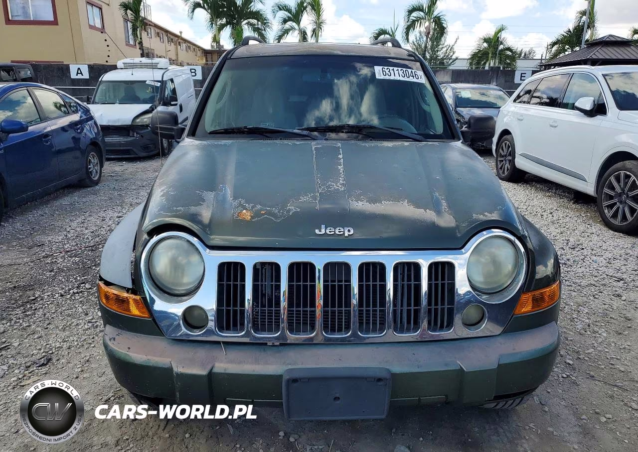 2006 Jeep Liberty Sport VIN:1J4GK48K56W254387 - 5