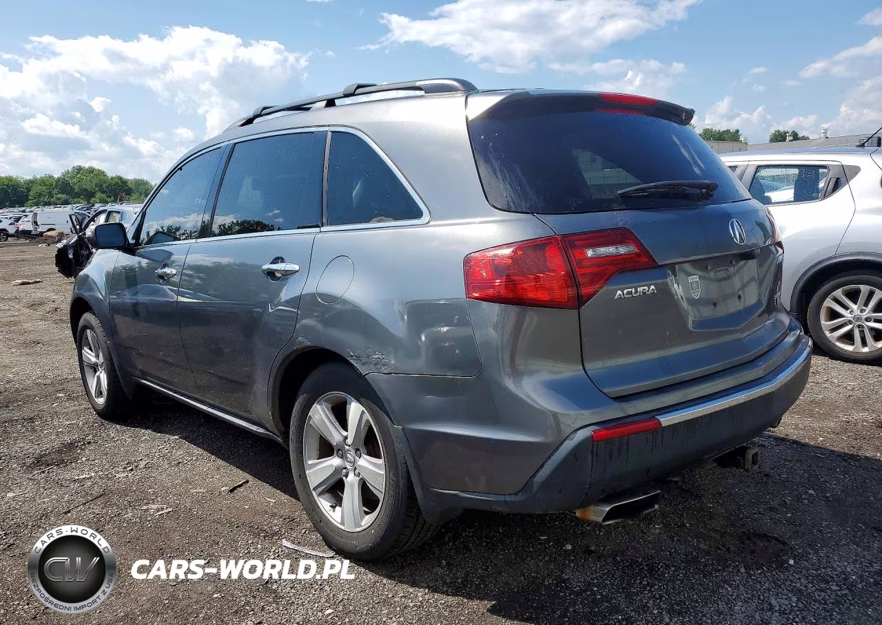 2012 Acura Mdx VIN:2HNYD2H2XCH542029 - 2