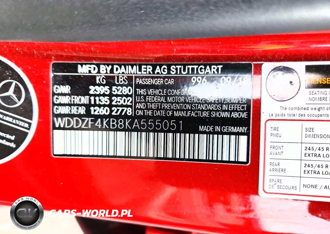 2019 Mercedes-Benz E 300 4Matic VIN:WDDZF4KB8KA555051 - 12