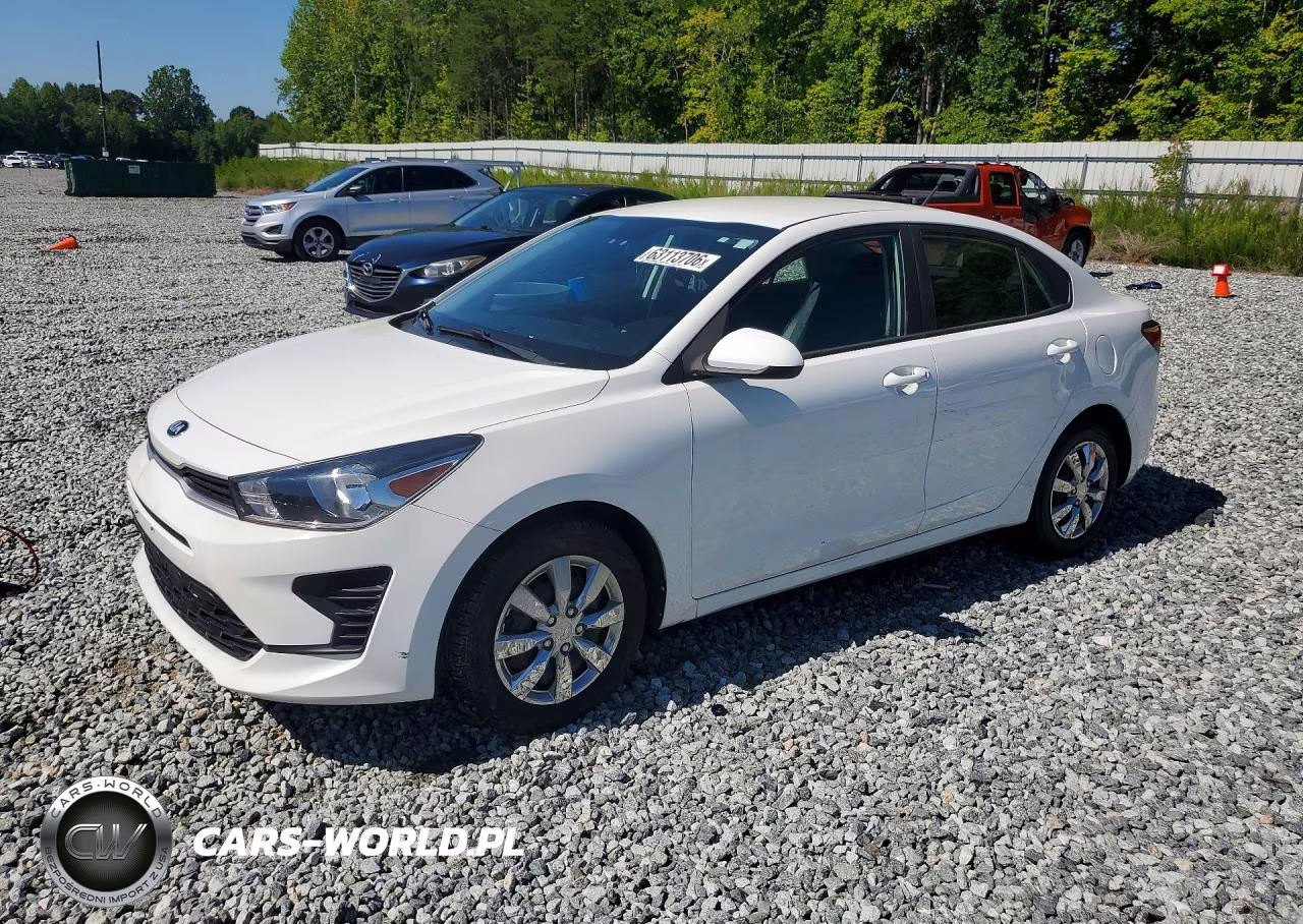 2021 Kia Rio Lx VIN:3KPA24AD6ME380997 - 1