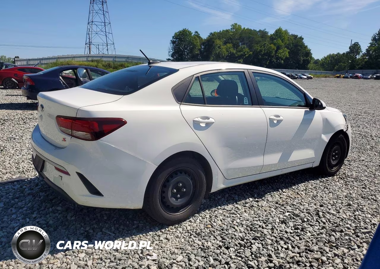 2021 Kia Rio Lx VIN:3KPA24AD6ME380997 - 3