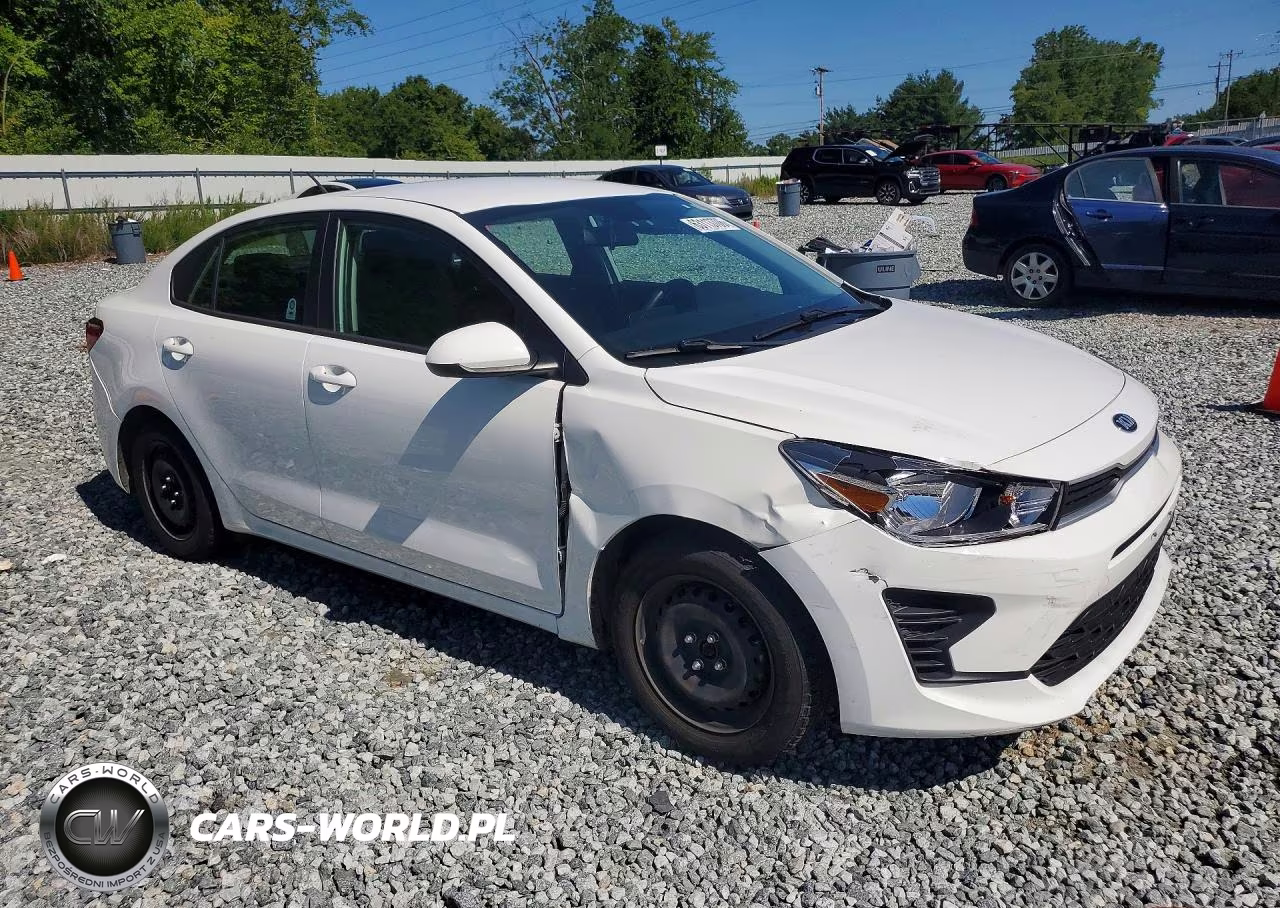 2021 Kia Rio Lx VIN:3KPA24AD6ME380997 - 4
