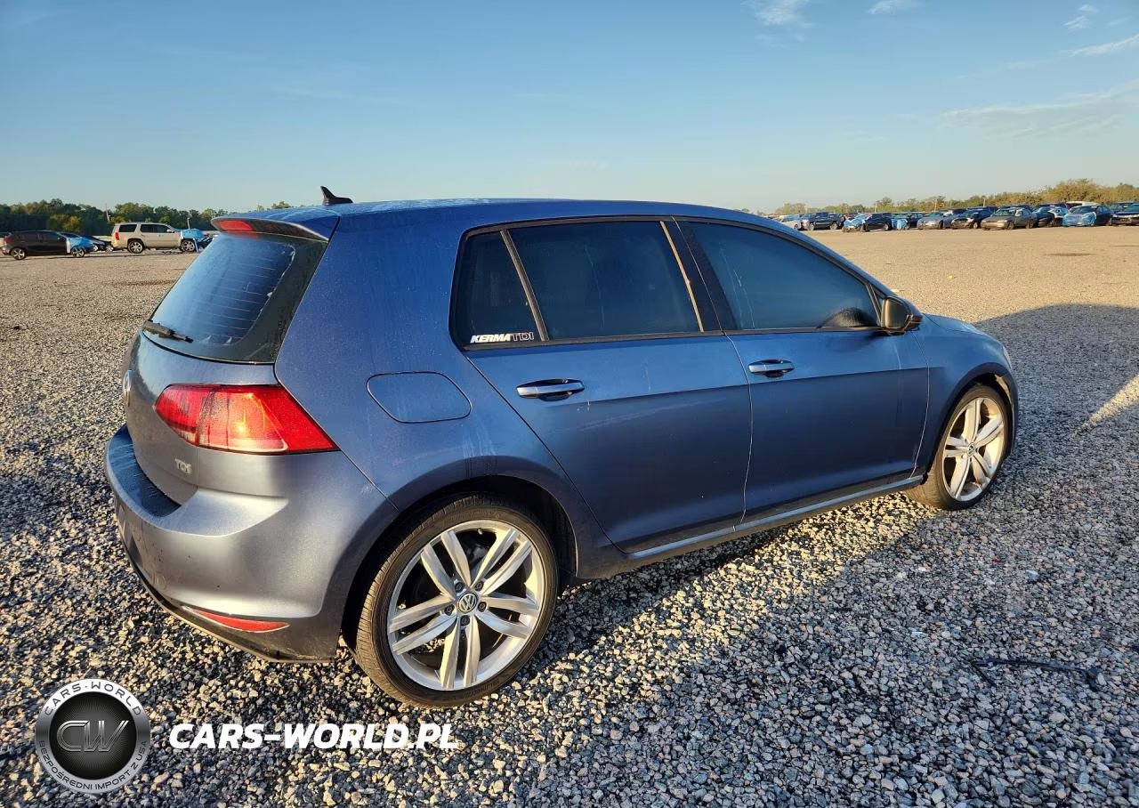 2015 Volkswagen Golf Tdi VIN:3VW2A7AU0FM029887 - 3
