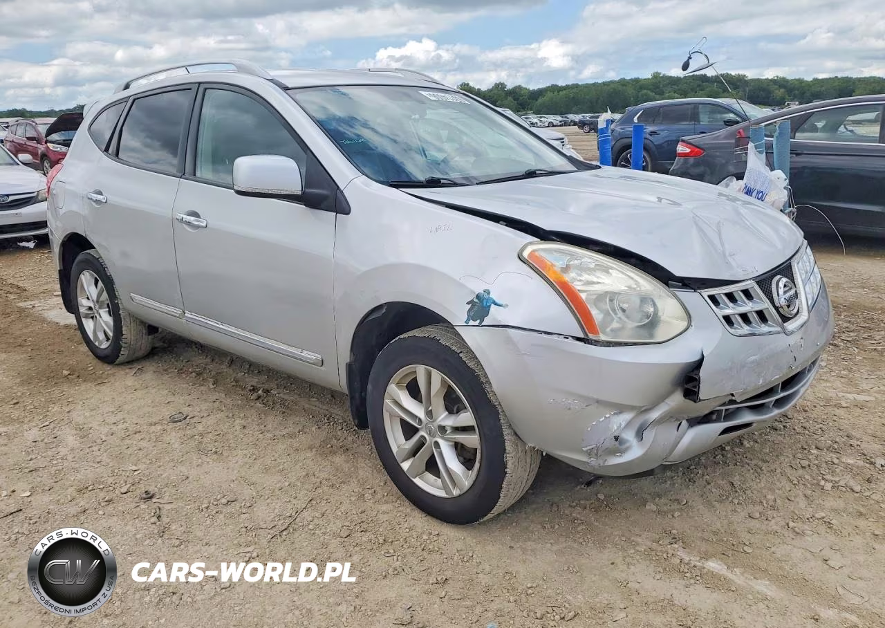 2013 Nissan Rogue S VIN:JN8AS5MV0DW103217 - 4
